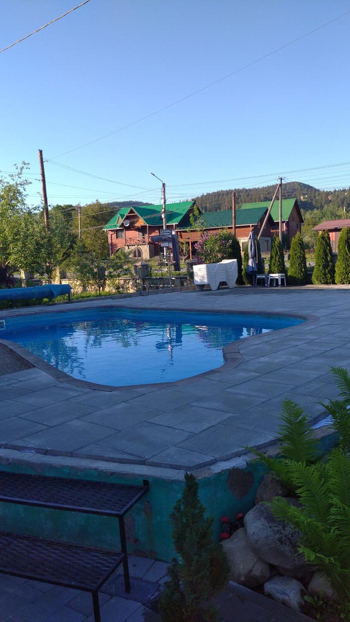 Садиба Янчар Номер Студiо З Басейном Mykulytjyn Exteriör bild